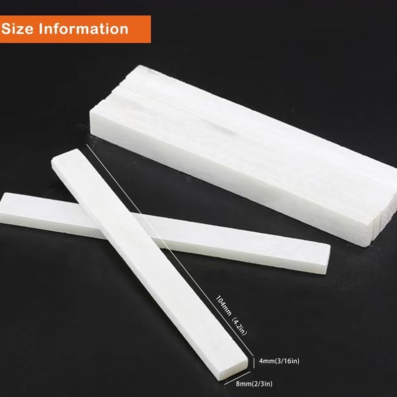 AIFUSI Flat White Soapstone Pencils 108 Pack Soapstone Refills Professional Welding Chalk for Welders & Textile Marking Tools Perfect for Making Removable Markings on Steel Cast Iron - Image 2
